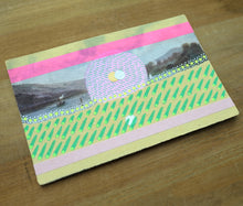 画像をギャラリービューアに読み込む, Vintage Landscape Illustration Postcard Altered By Hand