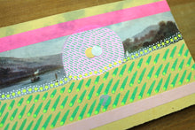 画像をギャラリービューアに読み込む, Vintage Landscape Illustration Postcard Altered By Hand