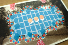 Load image into Gallery viewer, Retro Nature Landscape Postcard Altered By Hand