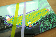 Load image into Gallery viewer, Mixed Media Collage On Retro Postcard Of Brighton