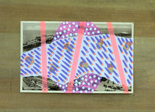 Load image into Gallery viewer, Old Vintage Retro Seascape Postcard Altered By Hand
