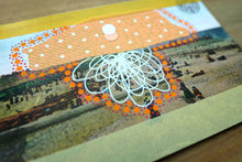 Load image into Gallery viewer, Art Collage On Vintage Postcard Of Lowestoft City