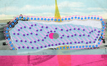 Load image into Gallery viewer, One Of A Kind Altered Vintage Postcard Of Victoria Pier