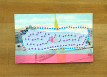 Load image into Gallery viewer, One Of A Kind Altered Vintage Postcard Of Victoria Pier