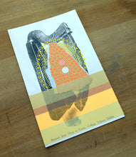 Load image into Gallery viewer, Fine Art Of Manipulated Vintage Postcard Of An Harp