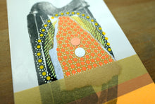 Load image into Gallery viewer, Fine Art Of Manipulated Vintage Postcard Of An Harp