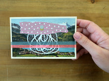 Load image into Gallery viewer, Original Art Collage On Vintage Photo Of Uri Rotstock Mountain