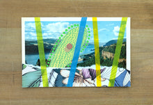 Load image into Gallery viewer, Vintage Retro Old Postcard Collage, Original Handmade Art