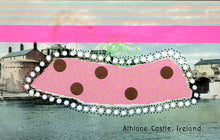 Load image into Gallery viewer, Ireland Athlone Castle Vintage Postcard Collage Art