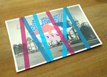 Load image into Gallery viewer, Retro Vintage Cottage View Postcard Art Collage