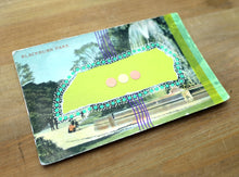 Load image into Gallery viewer, Retro Blackburn Park Collage Altered With Paper