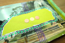 Load image into Gallery viewer, Retro Blackburn Park Collage Altered With Paper