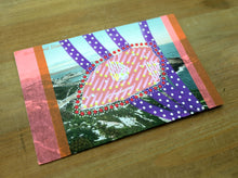 Load image into Gallery viewer, Vintage Landscape Art Collage On Postcard