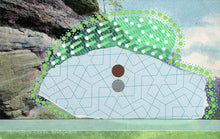 Load image into Gallery viewer, Bridgnorth Hermitage Caves Postcard Collage Art