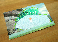 Load image into Gallery viewer, Bridgnorth Hermitage Caves Postcard Collage Art