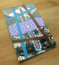 Load image into Gallery viewer, Vintage Mountain View Postcard Altered By Hand
