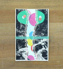 Load image into Gallery viewer, Waterfall Fine Art Collage Altered By Hand