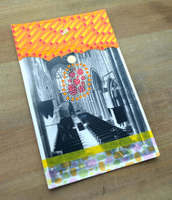 Load image into Gallery viewer, Church Interiors Vintage Postcard Art Collage