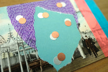 Load image into Gallery viewer, Vintage Brighton Postcard Collage Art