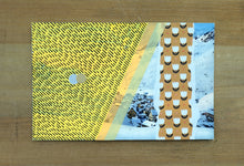 Load image into Gallery viewer, Vintage Winter Mountain View Postcard Collage Art