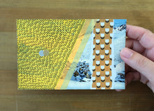 Load image into Gallery viewer, Vintage Winter Mountain View Postcard Collage Art