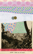 Load image into Gallery viewer, Vintage Italian Rural Landscape Postcard Altered By Hand