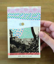 Load image into Gallery viewer, Vintage Italian Rural Landscape Postcard Altered By Hand