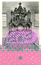 Load image into Gallery viewer, Vintage Church Interiors Postcard Art Collage