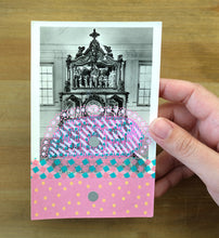 Load image into Gallery viewer, Vintage Church Interiors Postcard Art Collage