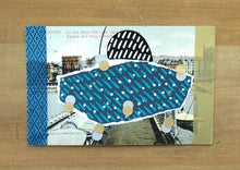 Load image into Gallery viewer, Night Blue, Black And Golden Abstract Art Composition