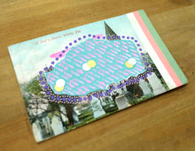 Load image into Gallery viewer, Whitley Bay Vintage Postcard Art