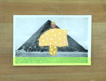 Load image into Gallery viewer, The Pyramid Of Cheops Vintage Postcard Art Collage