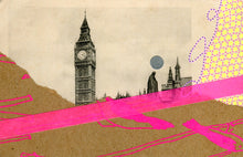 Load image into Gallery viewer, Vintage Mixed Media Art Collage Of London