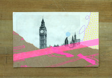 Load image into Gallery viewer, Vintage Mixed Media Art Collage Of London