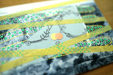 将图片加载到图库查看器,Vintage Dinant Panorama Postcard Art Collage Altered By Hand