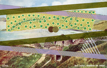 Load image into Gallery viewer, Vintage Postcard Art Collage About Berwick On Tweed'Old Castle Illustration