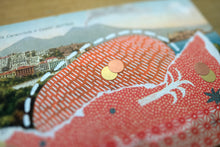 Load image into Gallery viewer, Vintage Illustration Postcard Of Naples City Altered By Hand