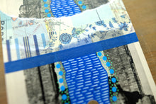 Load image into Gallery viewer, Blue abstract art, original mixed media artwork