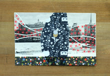 Load image into Gallery viewer, Abstract Collage On Vintage Goteborg Postcard