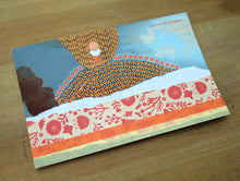 Load image into Gallery viewer, Vintage Volcan Vesuvio Postcard Mixed Media Art Collage