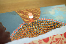 Load image into Gallery viewer, Vintage Volcan Vesuvio Postcard Mixed Media Art Collage