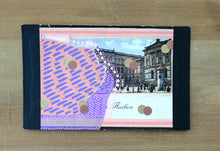 Load image into Gallery viewer, Pink Purple Abstract Art Composition On Retro Postcad