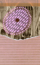 Load image into Gallery viewer, Romantic Style Mixed Media Collage Art On Vintage Postcard