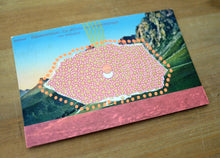 Load image into Gallery viewer, Gold, Orange And Red Collage On Vintage Sudtirol Postcard
