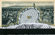 Load image into Gallery viewer, Black, White And Golden Vintage City View Collage