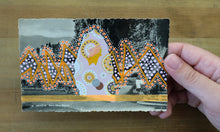 Charger l'image dans la galerie, Orange Pink Dotty Art Collage