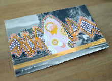 Charger l'image dans la galerie, Orange Pink Dotty Art Collage