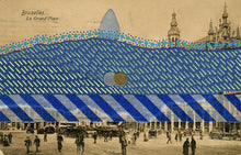 Load image into Gallery viewer, Vintage Bruxelles Postcard Art Collage
