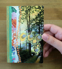 画像をギャラリービューアに読み込む, Floral Pastel Art Collage On Vintage Natural Landscape Postcard Illustration