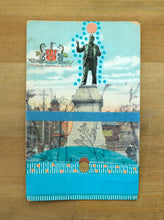 Load image into Gallery viewer, Vintage Newcastle On Tyne Monument Postcard Art Collage